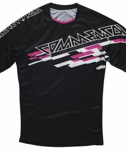 MAILLOT MANCHES COURTES ENDURO ROSE
