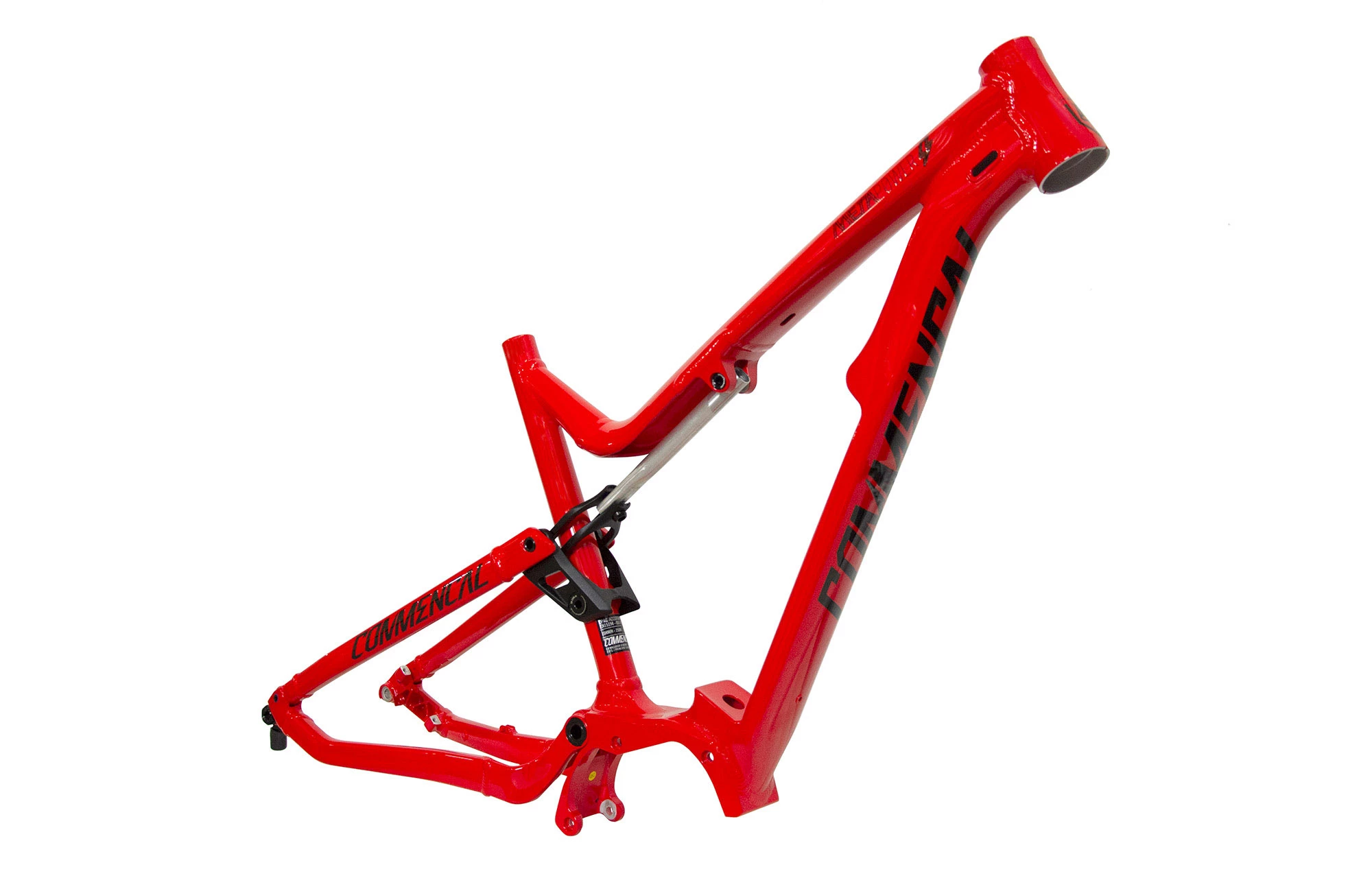 CADRE COMMENCAL META POWER 650B+ SHINY RED 2 CADRE COMMENCAL META POWER 650B+ SHINY RED – Image 2