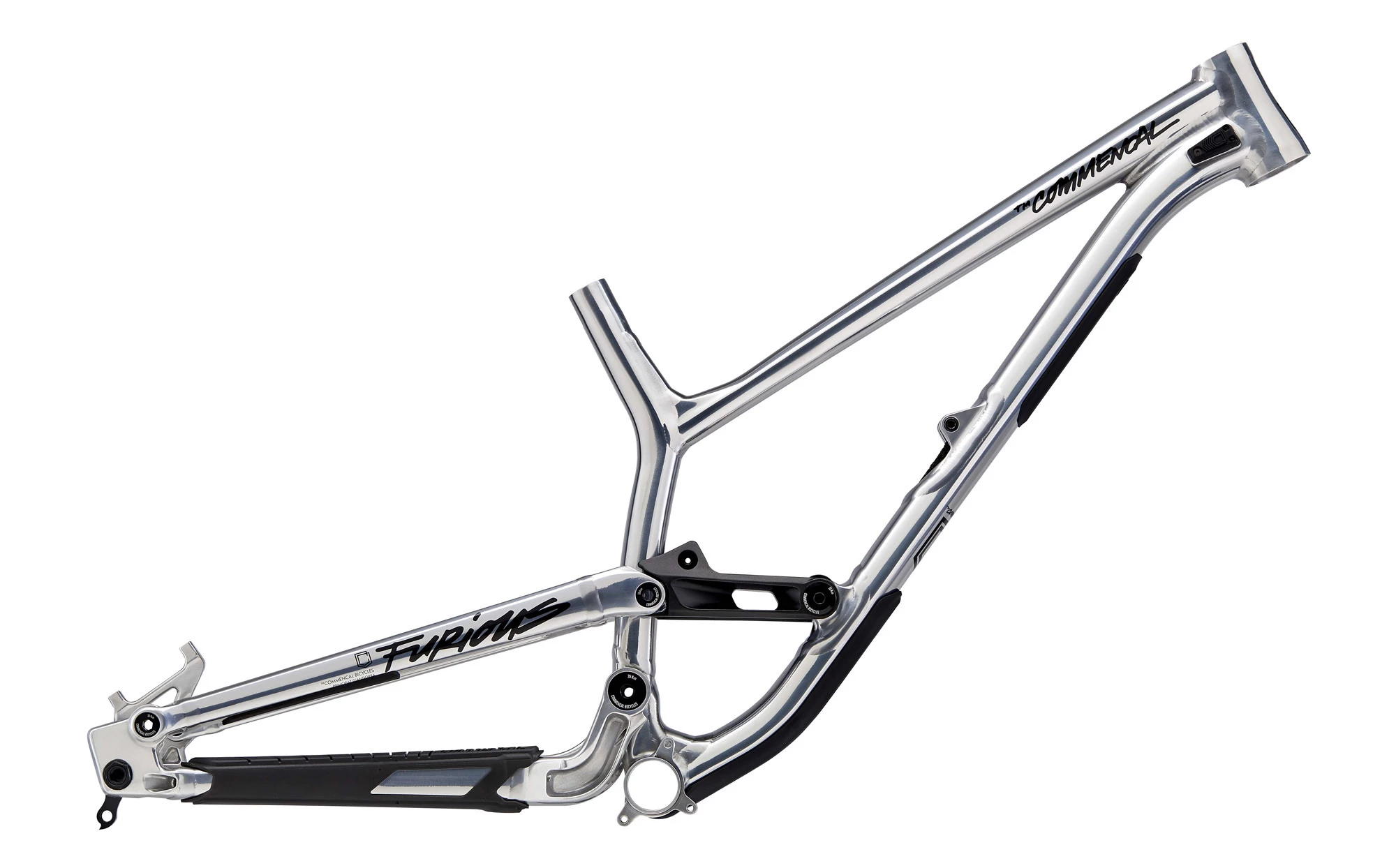 CADRE COMMENCAL FURIOUS HIGH POLISHED 1 CADRE COMMENCAL FURIOUS HIGH POLISHED