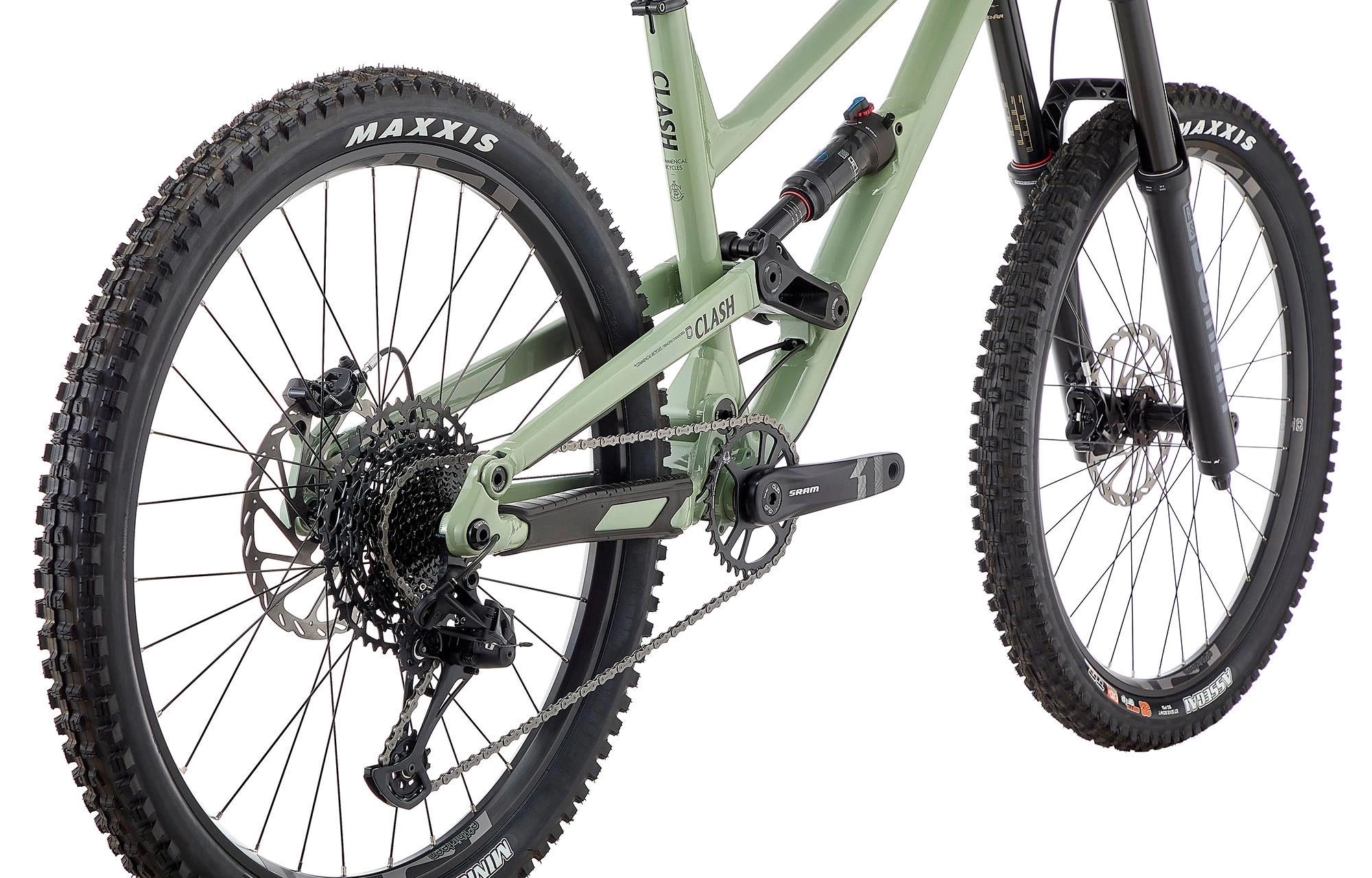 COMMENCAL CLASH ORIGIN HERITAGE GREEN + DROPPER RAGEI 3 COMMENCAL CLASH ORIGIN HERITAGE GREEN + DROPPER RAGEI – Image 3
