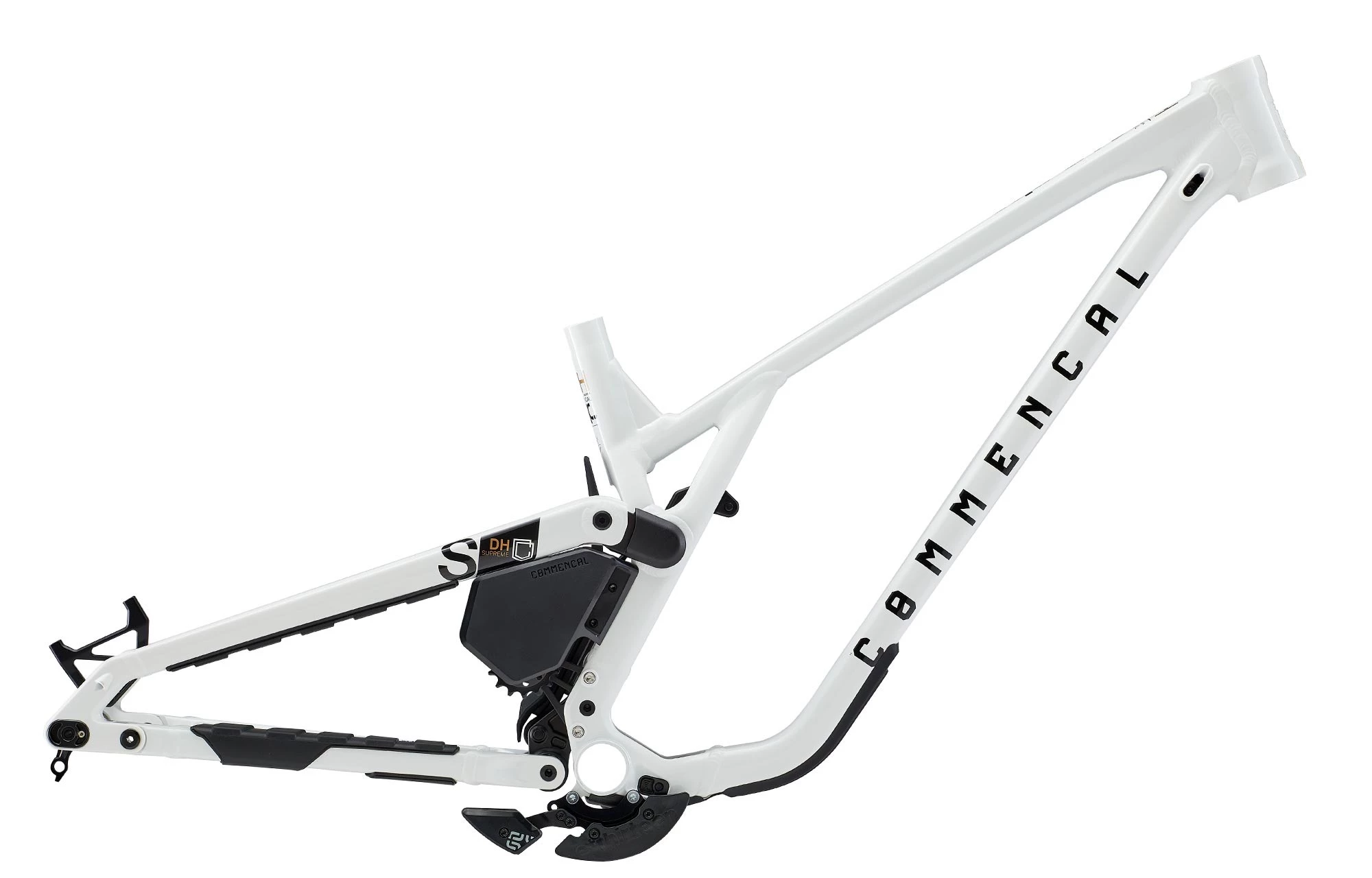 CADRE COMMENCAL SUPREME DH V5 PURE WHITE 1 CADRE COMMENCAL SUPREME DH V5 PURE WHITE