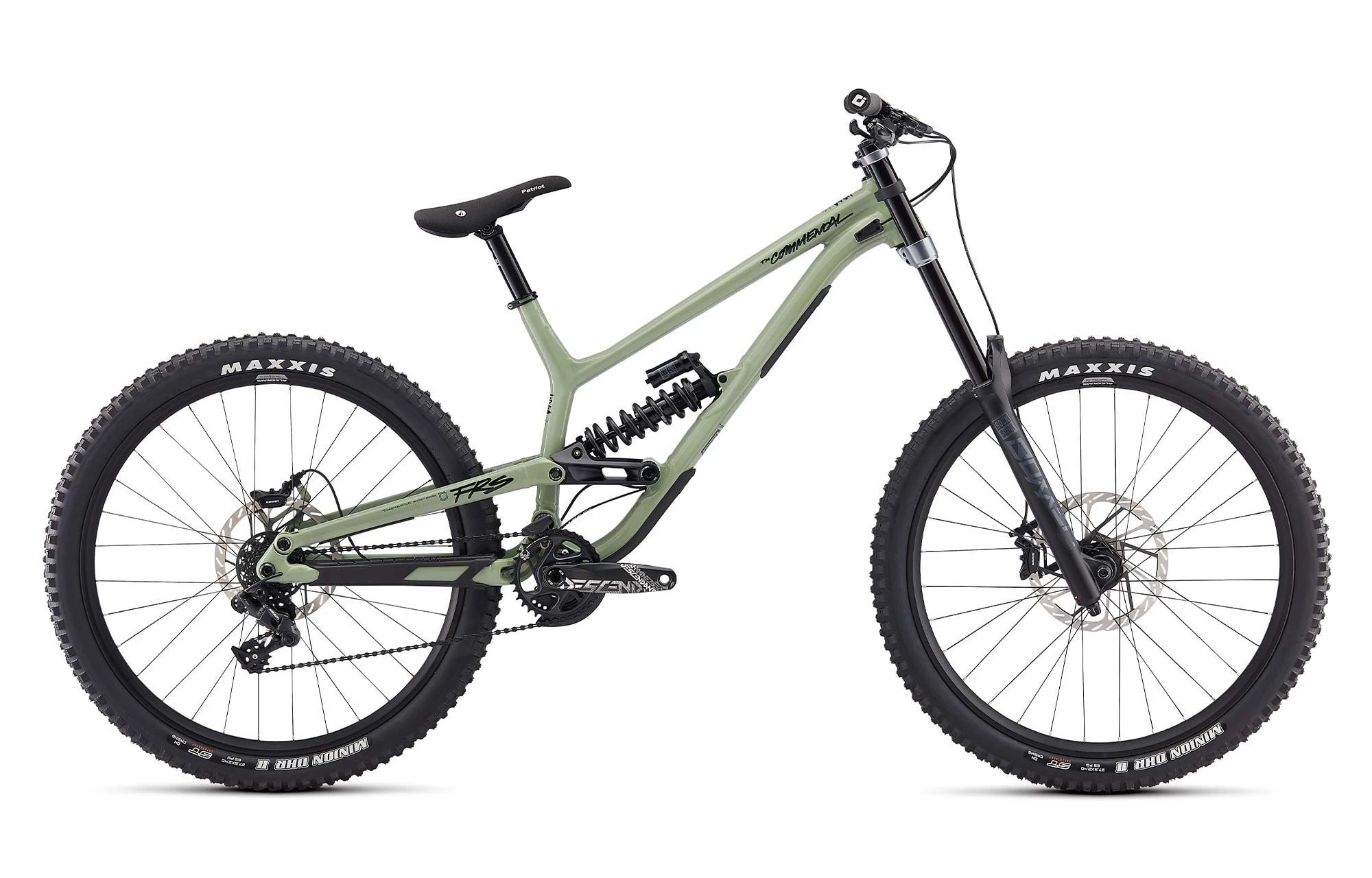 COMMENCAL FRS RIDE HERITAGE GREEN 1 COMMENCAL FRS RIDE HERITAGE GREEN