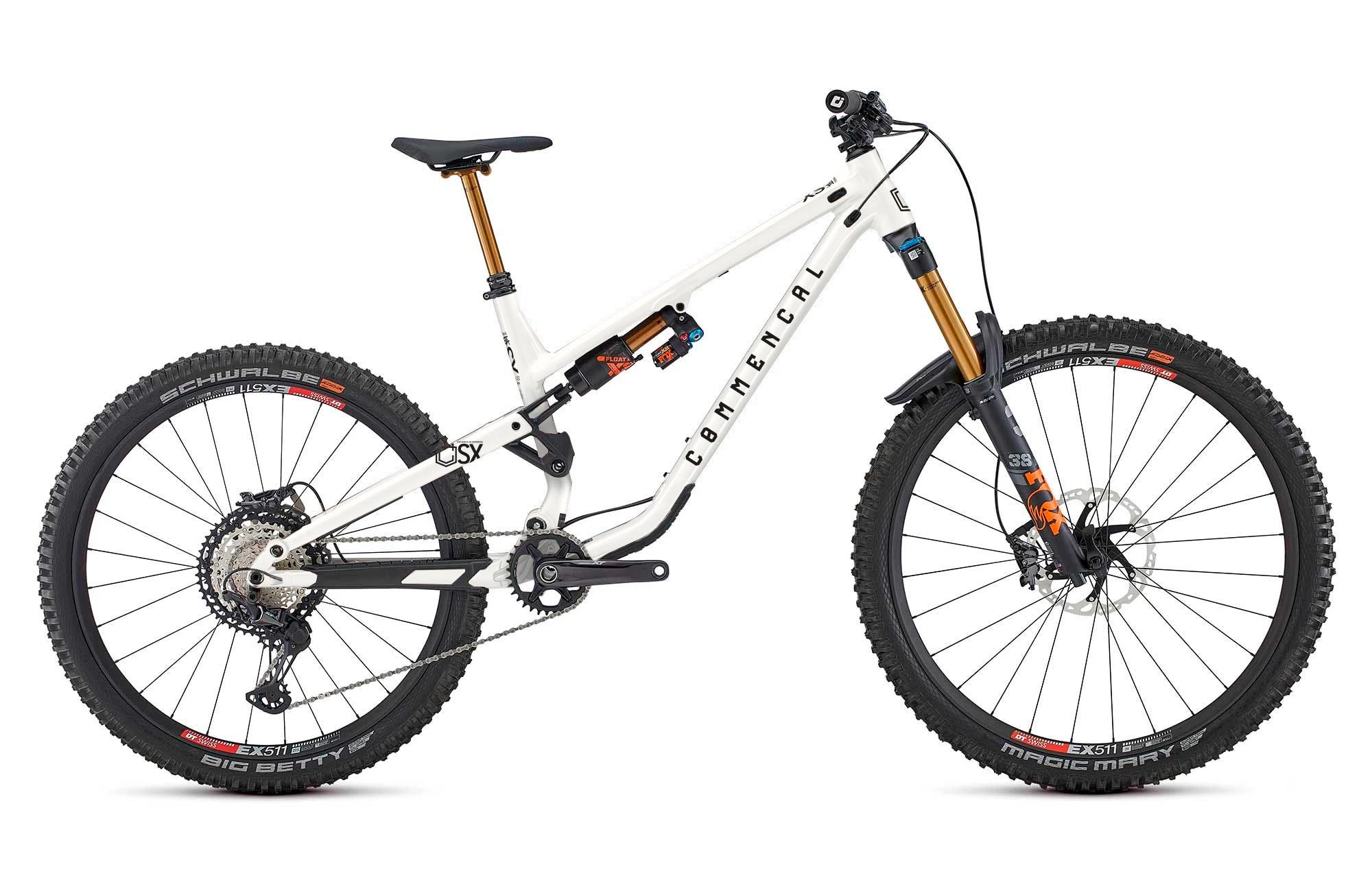 COMMENCAL META SX SIGNATURE PURE WHITE 1 COMMENCAL META SX SIGNATURE PURE WHITE