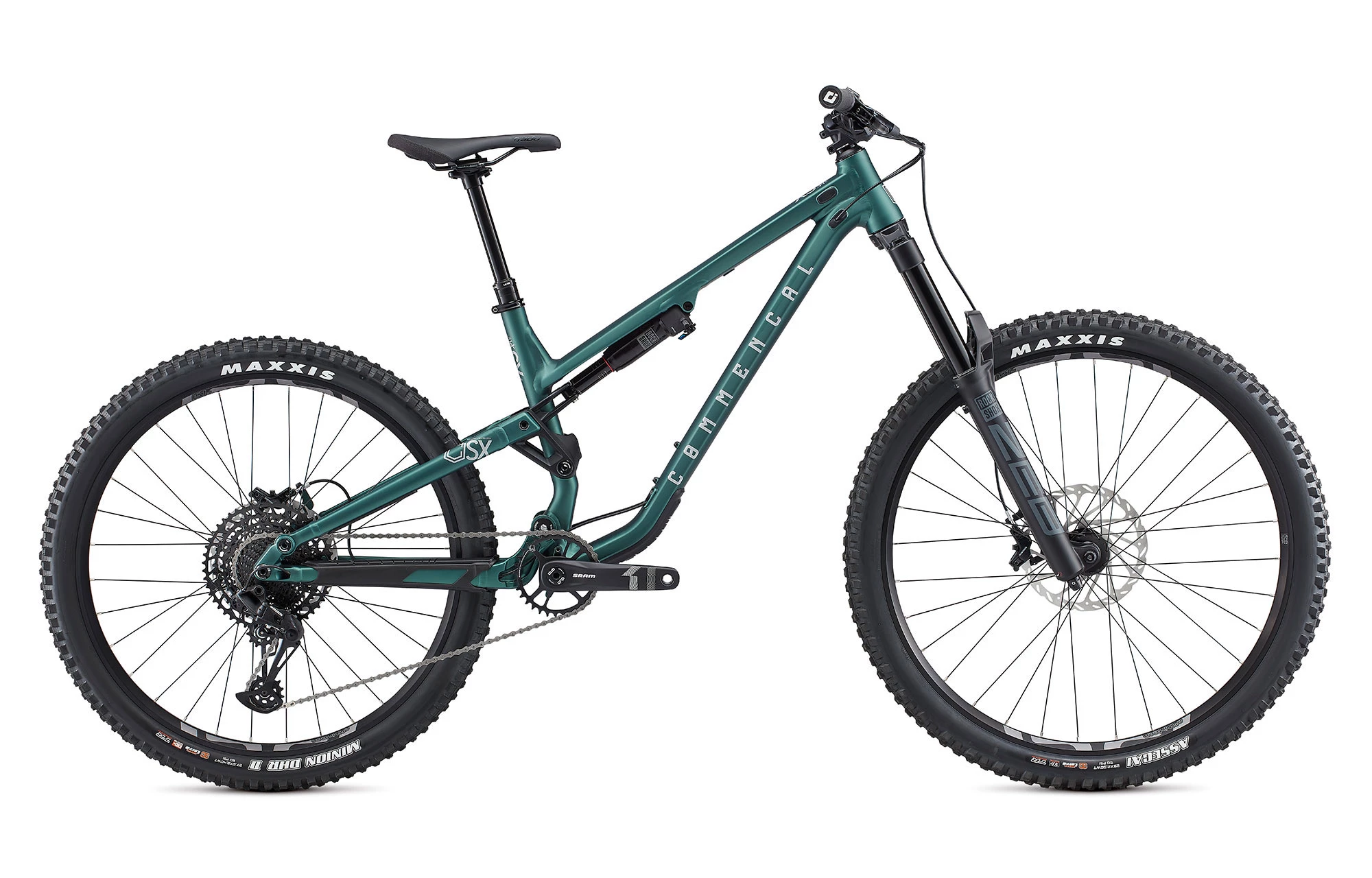 COMMENCAL META SX RIDE METALLIC GREEN 1 COMMENCAL META SX RIDE METALLIC GREEN