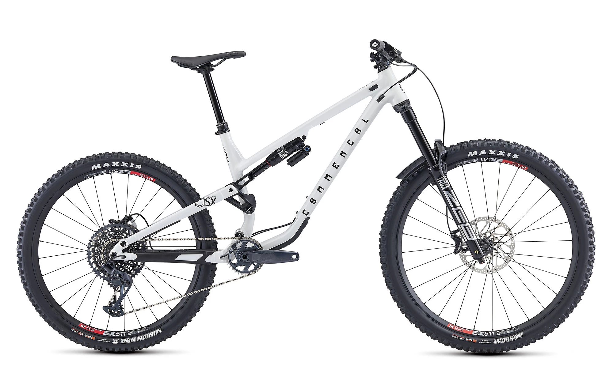 COMMENCAL META SX RACE PURE WHITE 1 COMMENCAL META SX RACE PURE WHITE