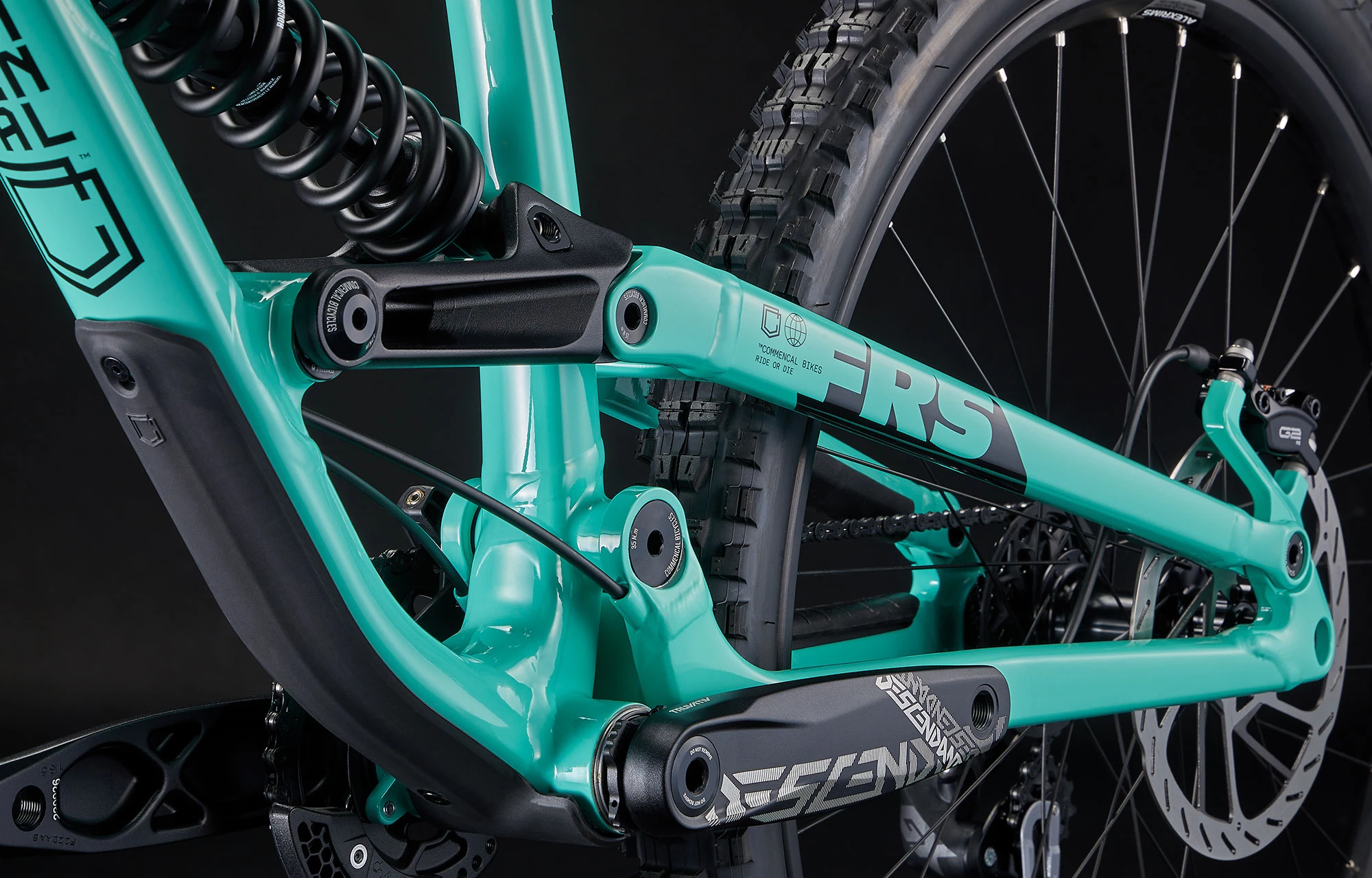 COMMENCAL FRS RIDE EMERALD GREEN 6 COMMENCAL FRS RIDE EMERALD GREEN – Image 6