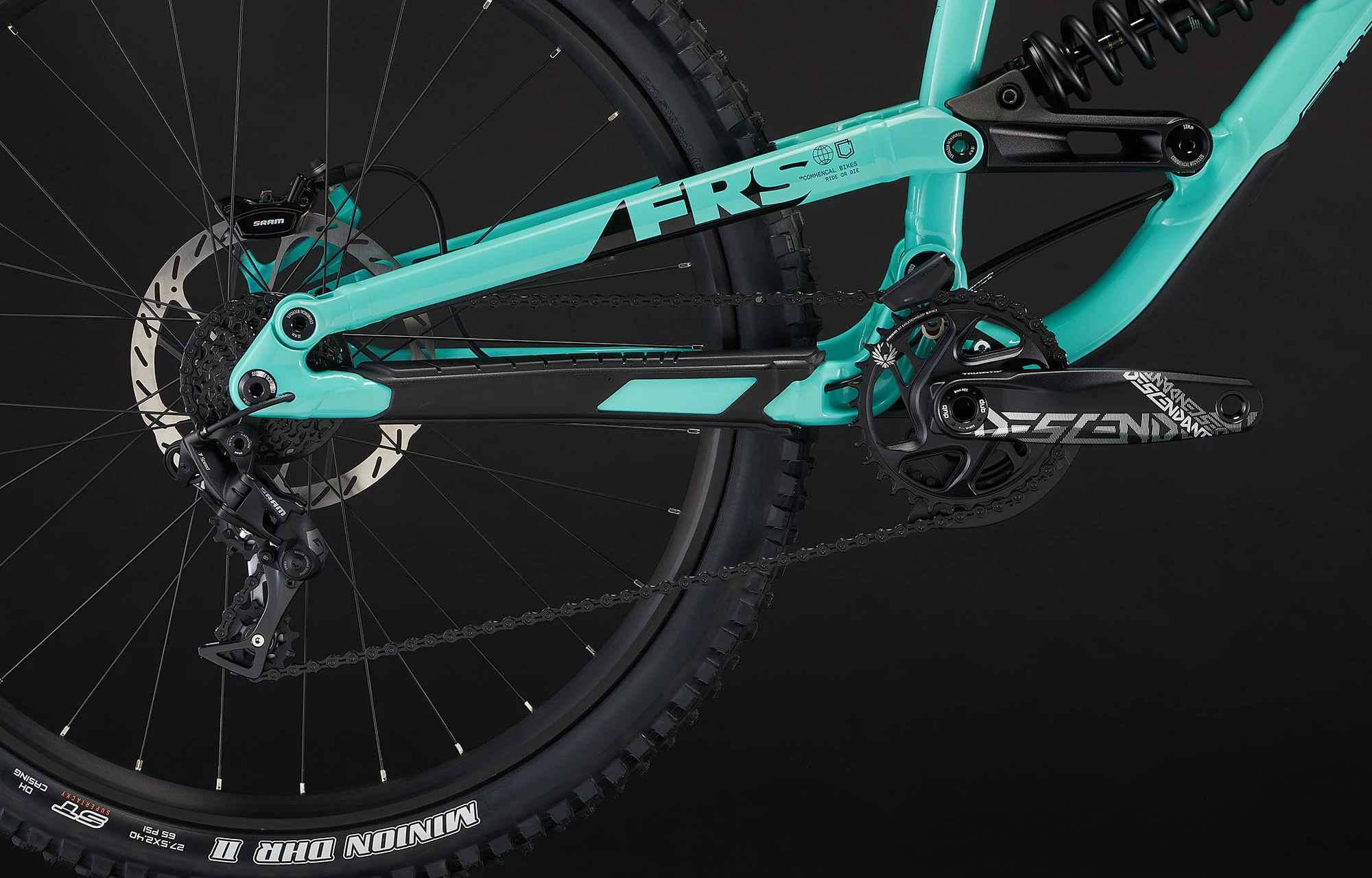 COMMENCAL FRS RIDE EMERALD GREEN 9 COMMENCAL FRS RIDE EMERALD GREEN – Image 9