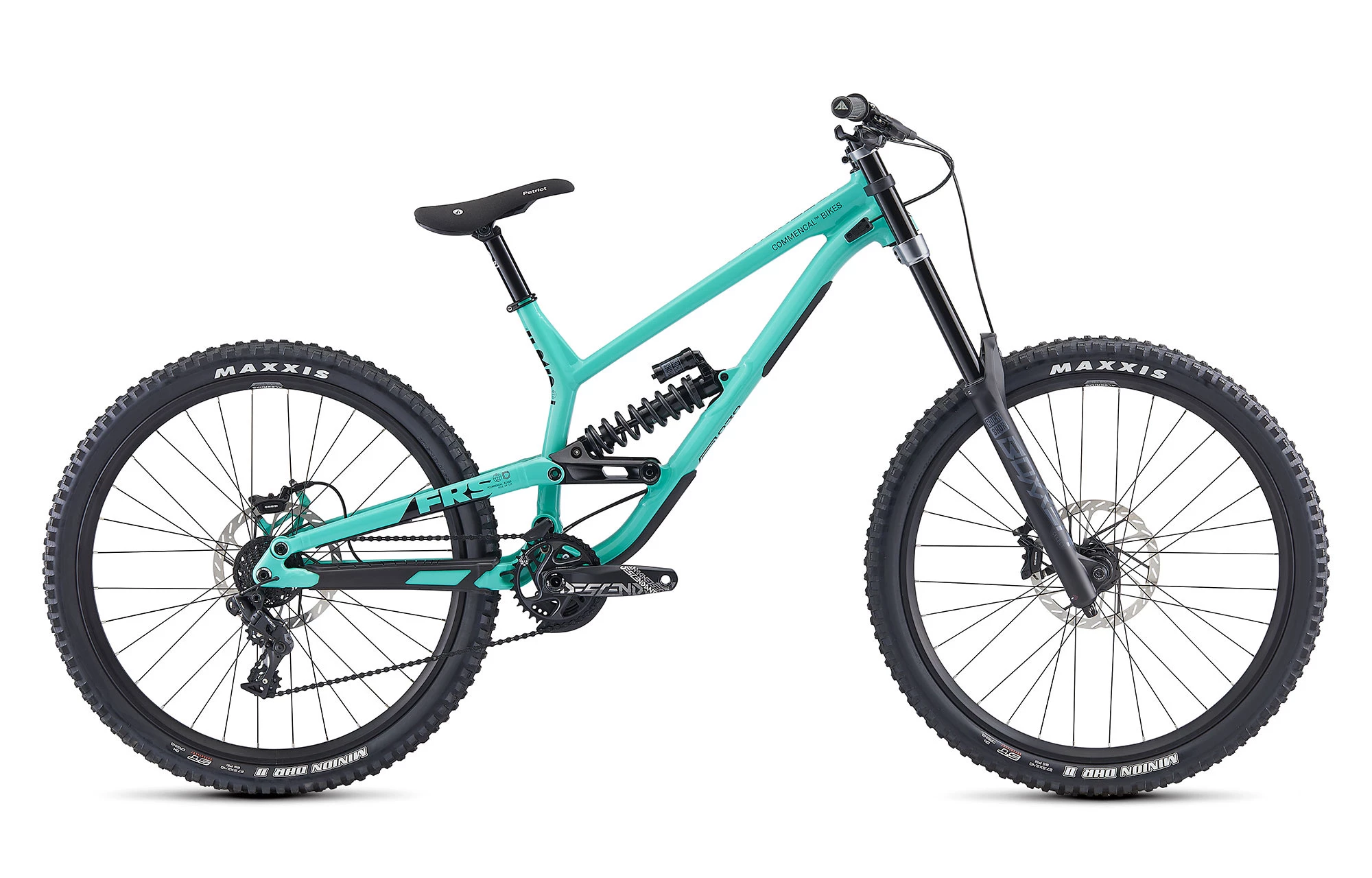 COMMENCAL FRS RIDE EMERALD GREEN 1 COMMENCAL FRS RIDE EMERALD GREEN