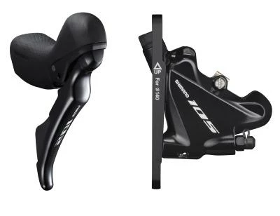 Manette Avant Shimano 105 R7020 Complète à Disque 1000mm 1 Manette Avant Shimano 105 R7020 Complète à Disque 1000mm