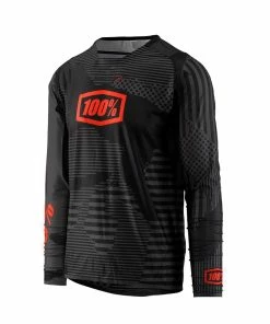MAILLOT MANCHES LONGUES 100% R-CORE-X DH BLACK CAMO