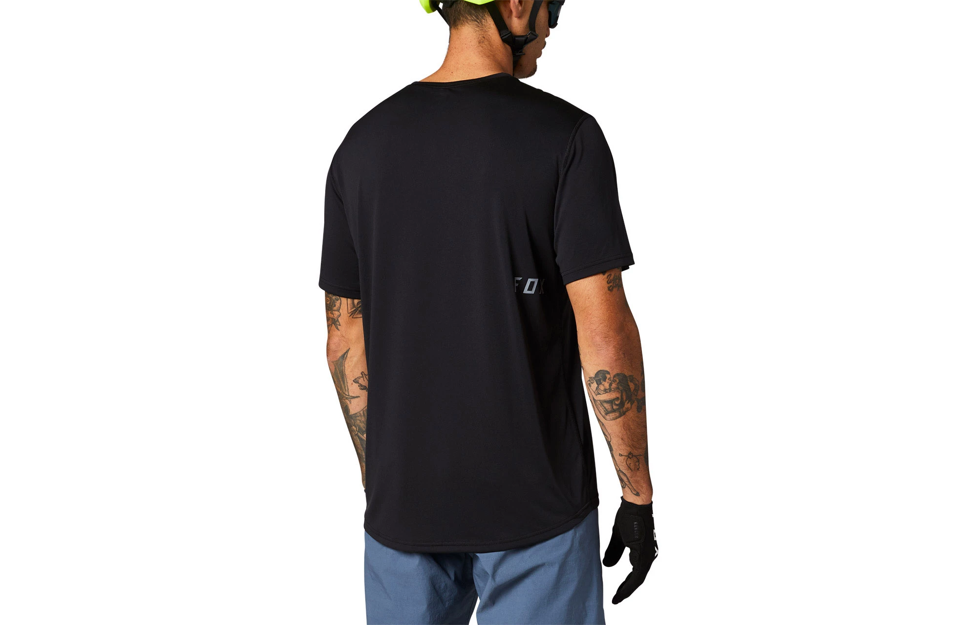 MAILLOT MANCHES COURTES FOX RANGER BLACK 4 MAILLOT MANCHES COURTES FOX RANGER BLACK – Image 4