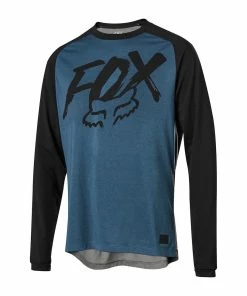 MAILLOT MANCHES LONGUES FOX RANGER DRI RELEASE BRIGHT BLUE