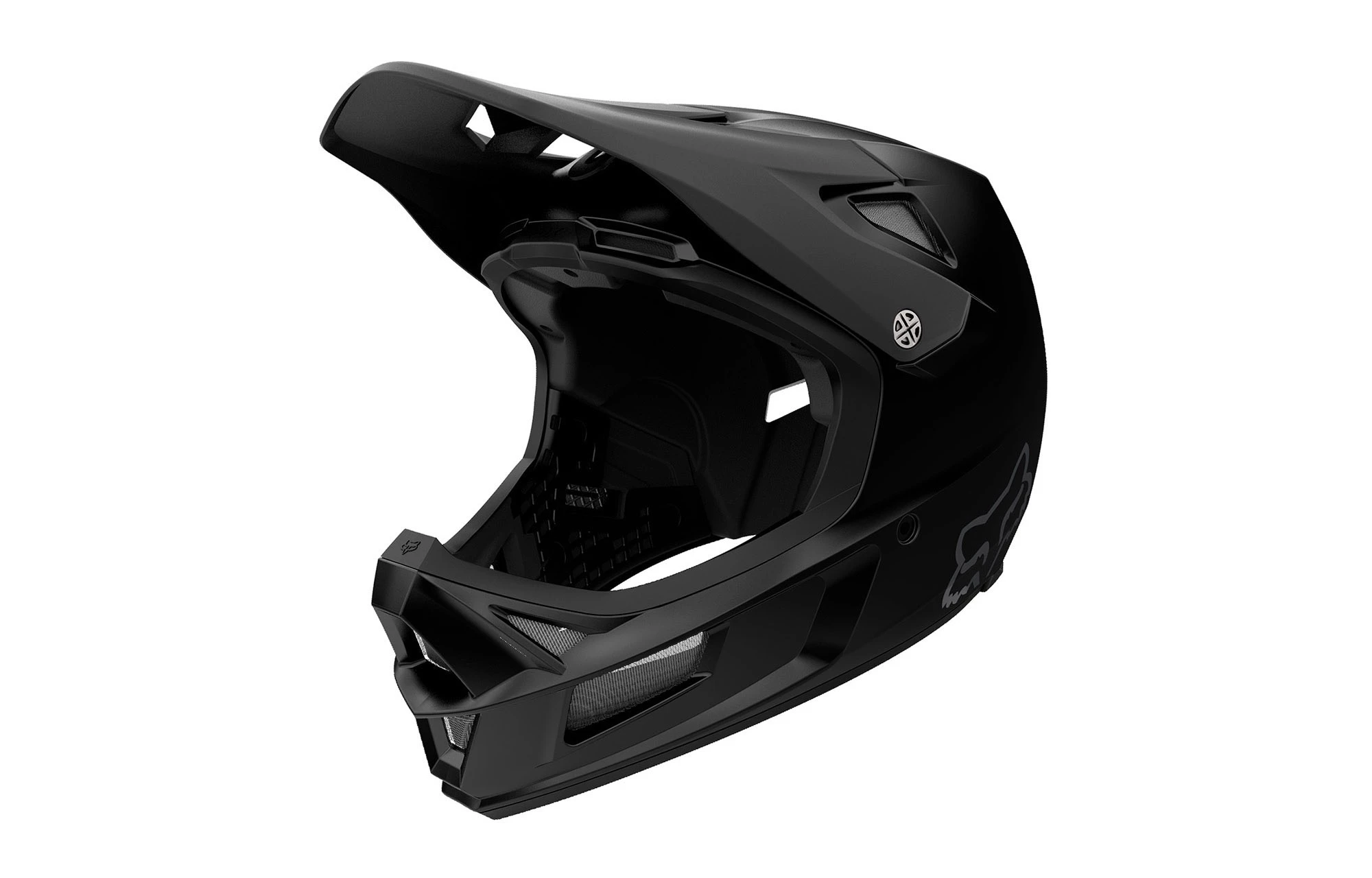 CASQUE FOX RAMPAGE COMP MATTE BLACK 1 CASQUE FOX RAMPAGE COMP MATTE BLACK