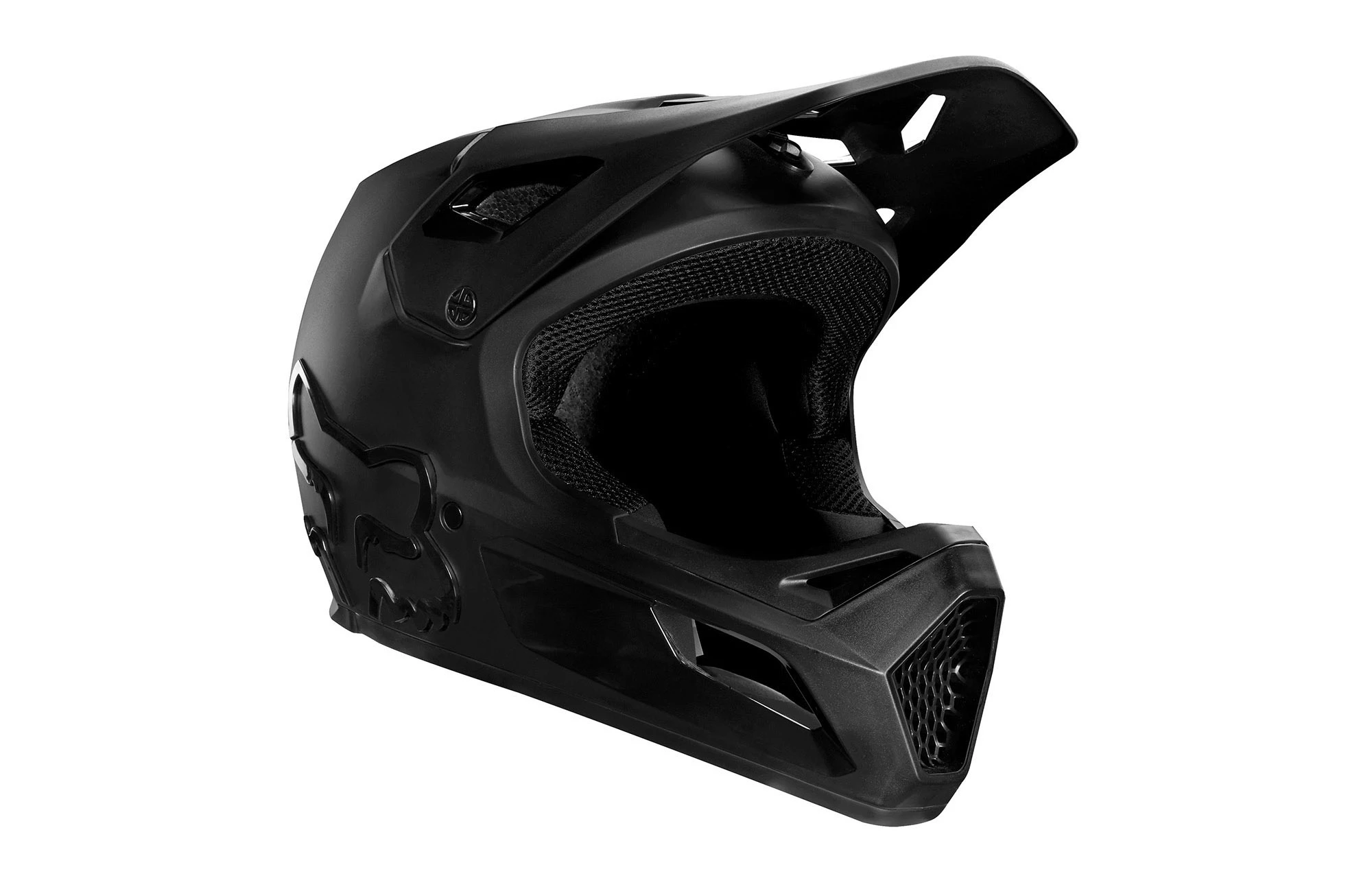 CASQUE KIDS FOX RAMPAGE BLACK/BLACK 2 CASQUE KIDS FOX RAMPAGE BLACK/BLACK – Image 2