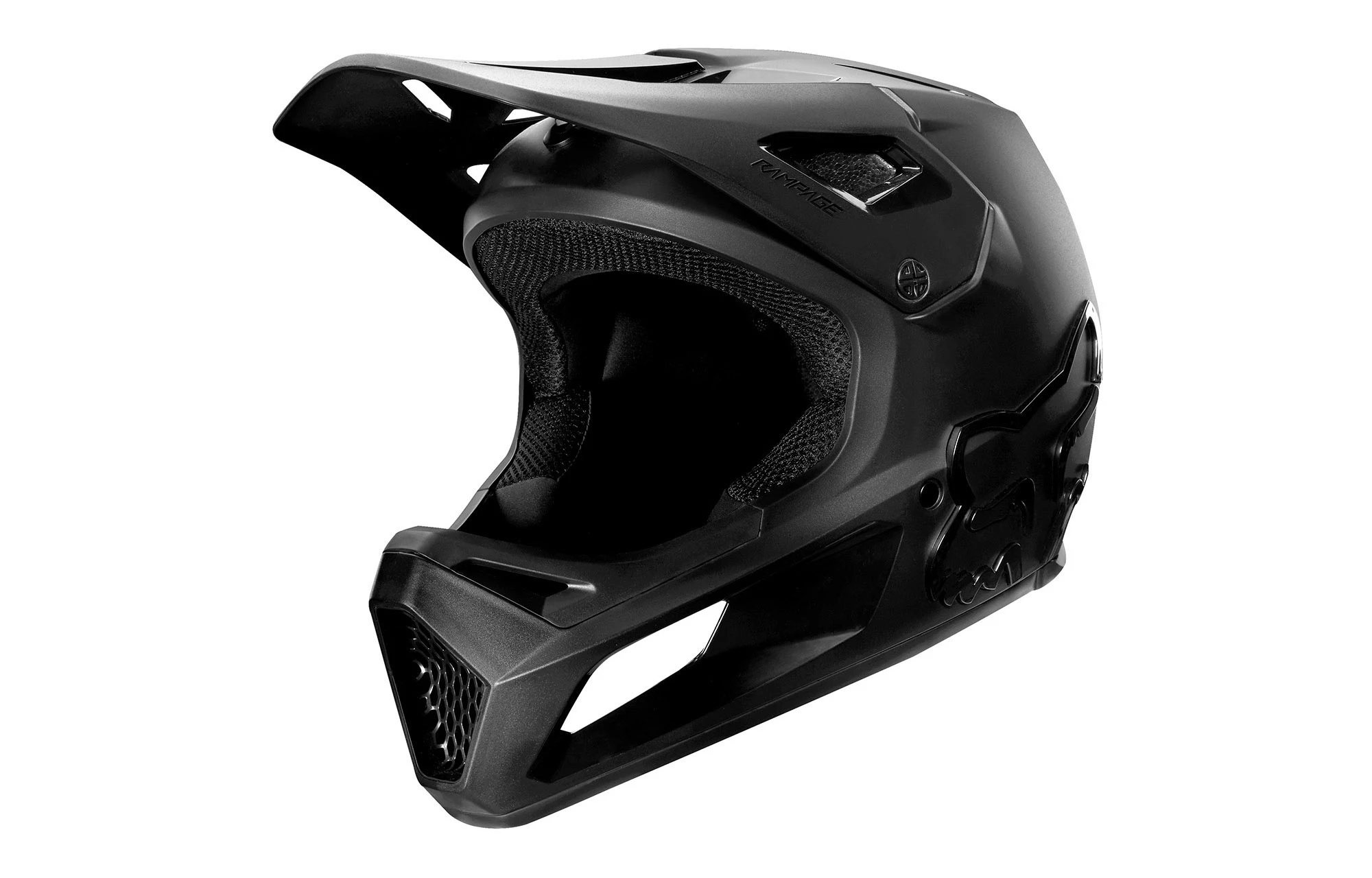 CASQUE KIDS FOX RAMPAGE BLACK/BLACK 1 CASQUE KIDS FOX RAMPAGE BLACK/BLACK