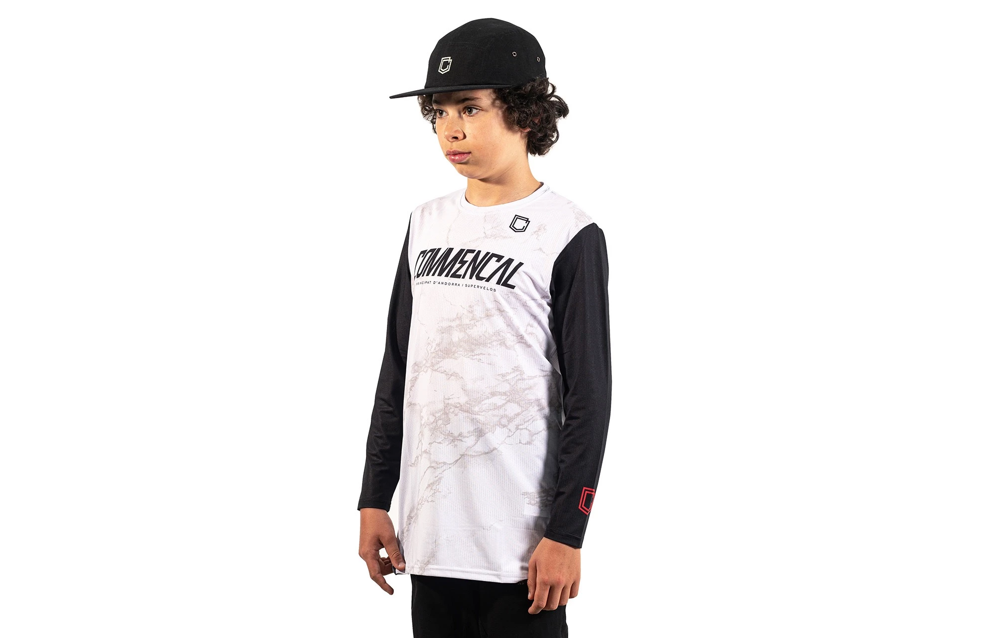 MAILLOT KIDS COMMENCAL AMAURY WHITE 2 MAILLOT KIDS COMMENCAL AMAURY WHITE – Image 2