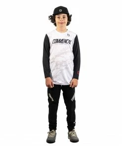 MAILLOT KIDS COMMENCAL AMAURY WHITE