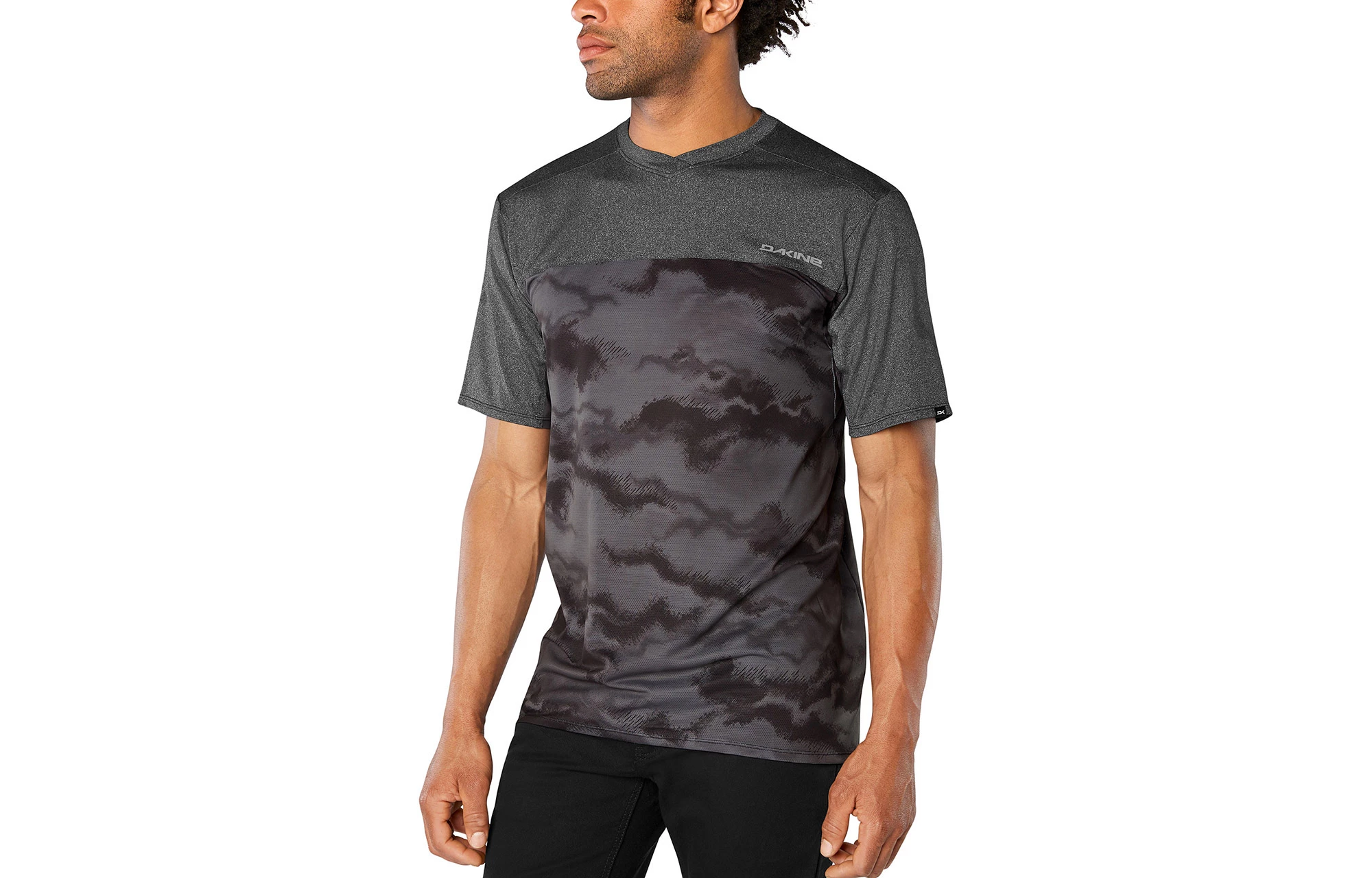 MAILLOT MANCHES COURTES DAKINE VECTRA BLACK/DARK ASHCROFT 3 MAILLOT MANCHES COURTES DAKINE VECTRA BLACK/DARK ASHCROFT – Image 3