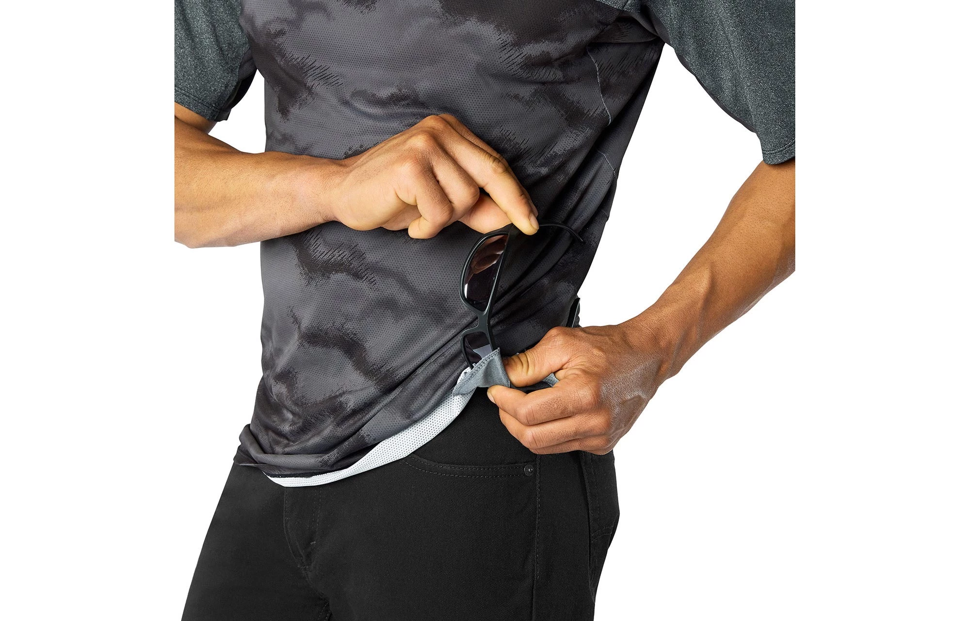 MAILLOT MANCHES COURTES DAKINE VECTRA BLACK/DARK ASHCROFT 6 MAILLOT MANCHES COURTES DAKINE VECTRA BLACK/DARK ASHCROFT – Image 6