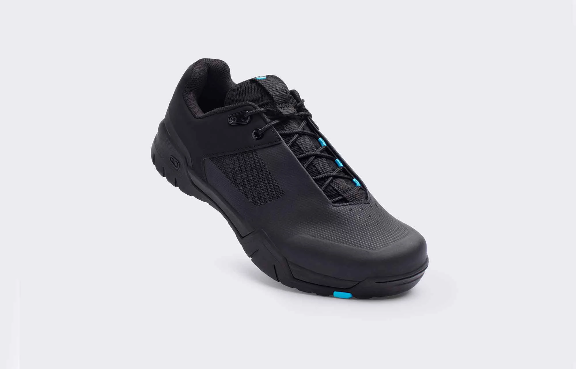 CHAUSSURES CRANKBROTHERS MALLET E LACE BLACK / BLUE 1 CHAUSSURES CRANKBROTHERS MALLET E LACE BLACK / BLUE