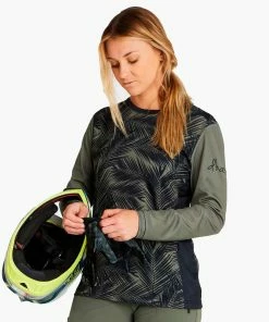 MAILLOT MANCHES LONGUES DHARCO WOMEN CAMO BLADES -Transmission vélo de route Ventes 2023 T21DHMTMLWCB 03 2000