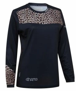 MAILLOT MANCHES LONGUES DHARCO WOMEN LEOPARD