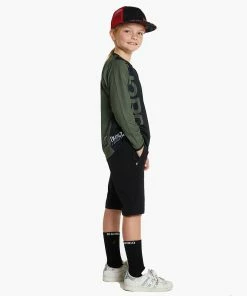 SHORT DHARCO KIDS BLACK -Transmission vélo de route Ventes 2023 T21DHSHKB 04 2000