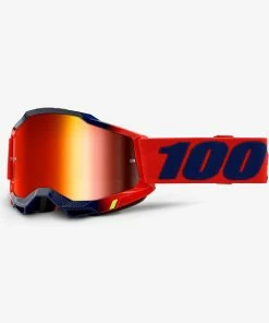 MASQUE 100% ACCURI KEARNY - MIRROR RED LENS