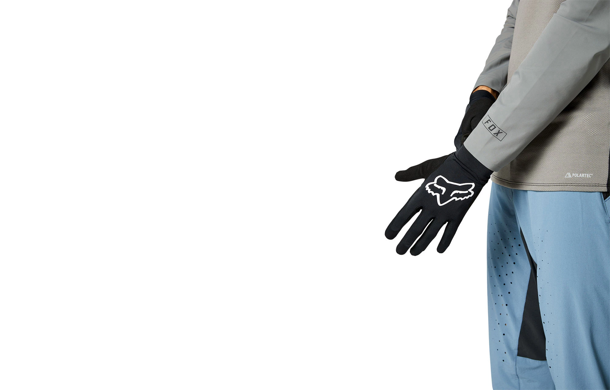 GANTS FOX FLEXAIR BLACK 1 GANTS FOX FLEXAIR BLACK