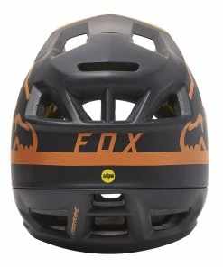 CASQUE FOX PROFRAME BLACK/GOLD -Transmission vélo de route Ventes 2023 T21HLFOXPFBKGD 03 2000
