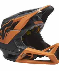 CASQUE FOX PROFRAME BLACK/GOLD