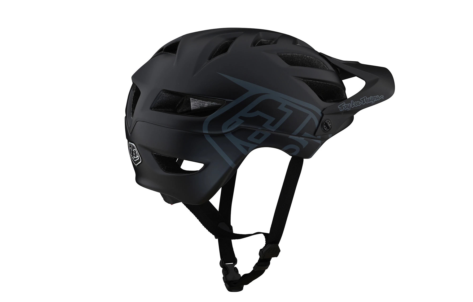 CASQUE TROY LEE DESIGNS A1 - DRONE BLACK 2 CASQUE TROY LEE DESIGNS A1 - DRONE BLACK – Image 2