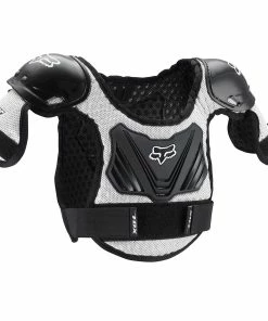 GILET DE PROTECTION FOX PEEWEE TITAN BLACK/SILVER