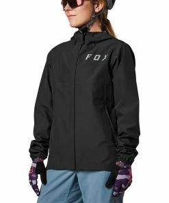 VESTE DE PLUIE WOMEN FOX RANGER 2.5L BLACK -Transmission vélo de route Ventes 2023 T21JKFOXWRA25BK 02 2000