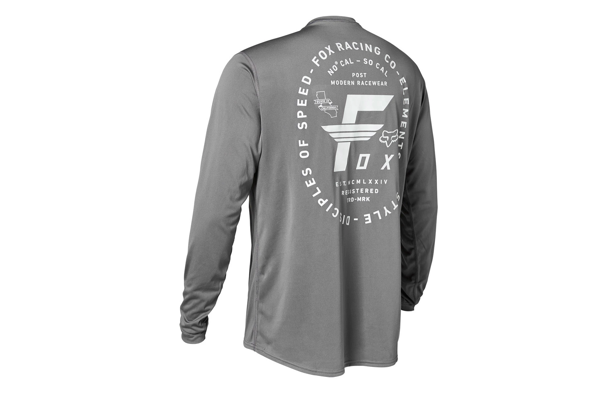 MAILLOT MANCHES LONGUES FOX RANGER BIG F DARK GREY 2 MAILLOT MANCHES LONGUES FOX RANGER BIG F DARK GREY – Image 2