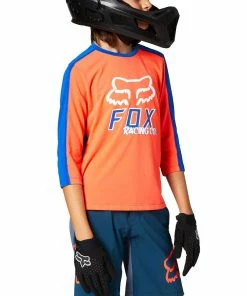 MAILLOT MANCHES 3/4 FOX KIDS RANGER RD ATOMIC PUNCH