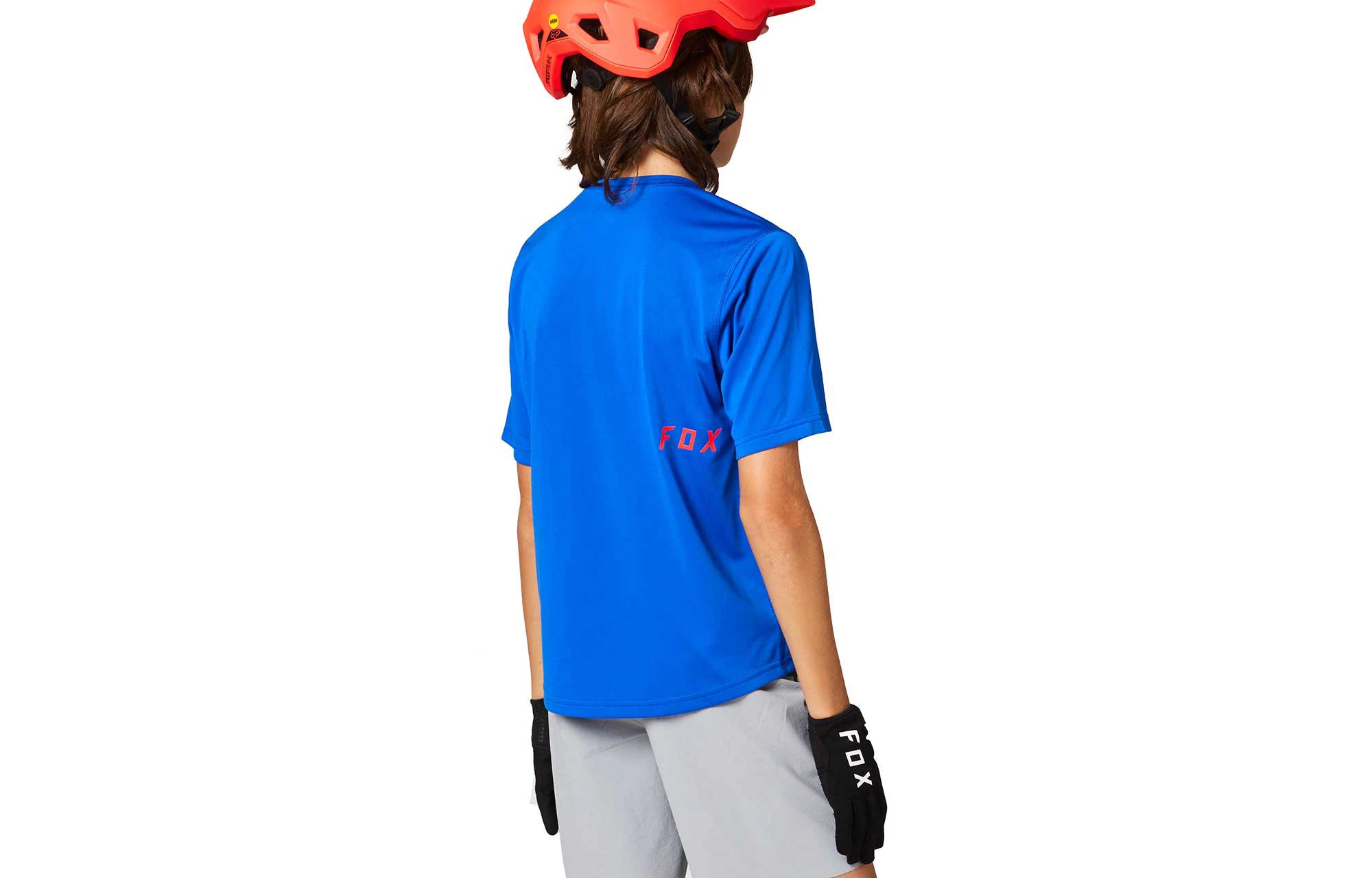 MAILLOT MANCHES COURTES FOX KIDS RANGER BLUE 4 MAILLOT MANCHES COURTES FOX KIDS RANGER BLUE – Image 4