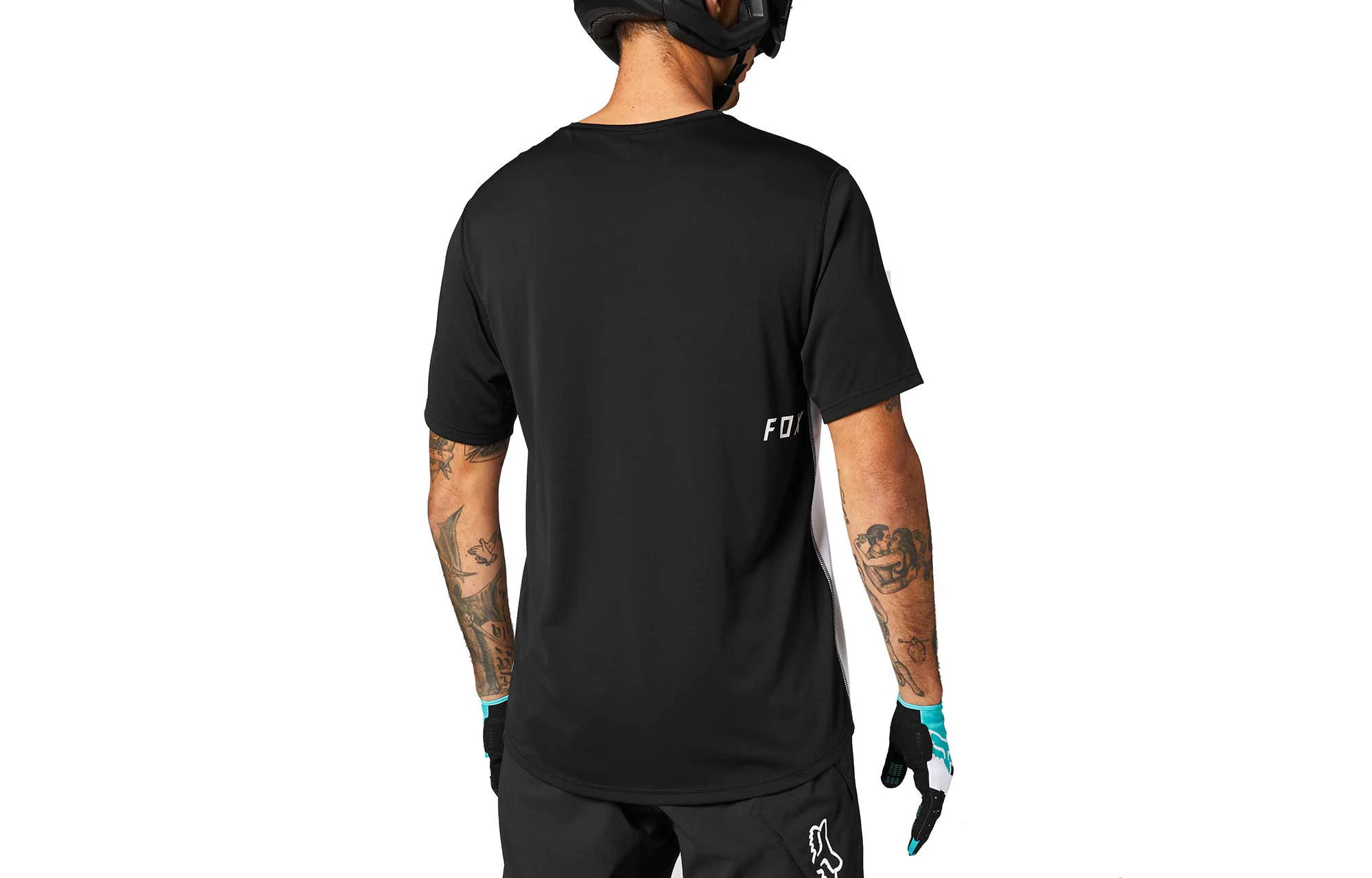 MAILLOT MANCHES COURTES FOX RANGER BLOCK WHITE 4 MAILLOT MANCHES COURTES FOX RANGER BLOCK WHITE – Image 4