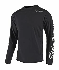 MAILLOT MANCHES LONGUES TROY LEE DESIGNS SPRINT - BLACK