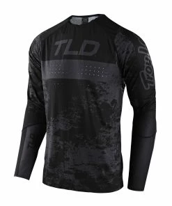 MAILLOT MANCHES LONGUES TROY LEE DESIGNS SPRINT ULTRA - GRIME BLACK
