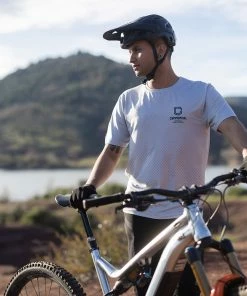 MAILLOT MANCHES COURTES COMMENCAL LIGHT GREY -Transmission vélo de route Ventes 2023 T21MTMCLG 05 2000