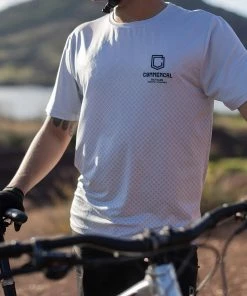 MAILLOT MANCHES COURTES COMMENCAL LIGHT GREY -Transmission vélo de route Ventes 2023 T21MTMCLG 06 2000