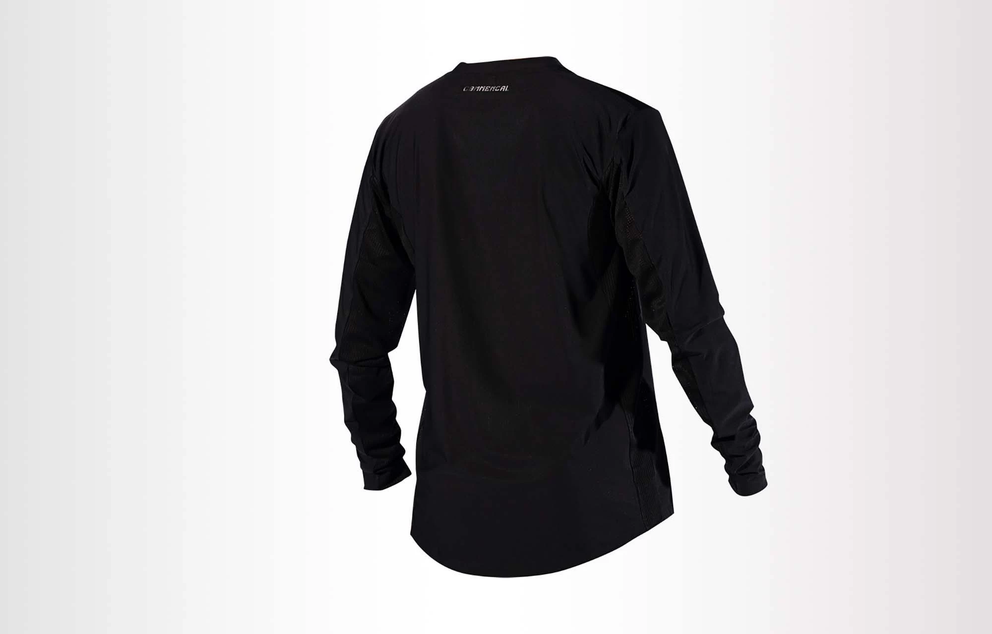 MAILLOT COMMENCAL MANCHES LONGUES BLACK BASIC 2 MAILLOT COMMENCAL MANCHES LONGUES BLACK BASIC – Image 2