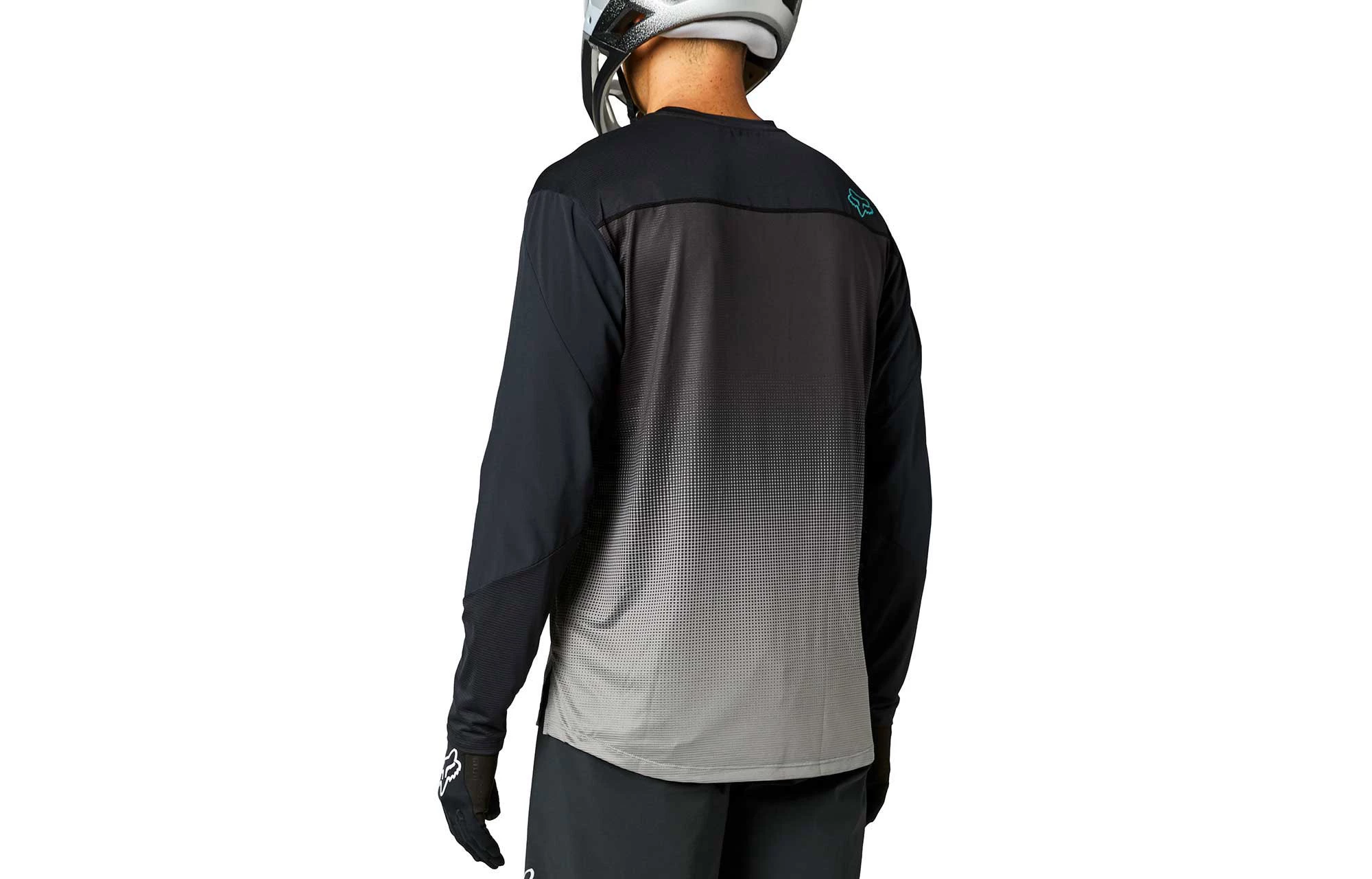 MAILLOT MANCHES LONGUES FOX FLEXAIR BLACK 2 MAILLOT MANCHES LONGUES FOX FLEXAIR BLACK – Image 2