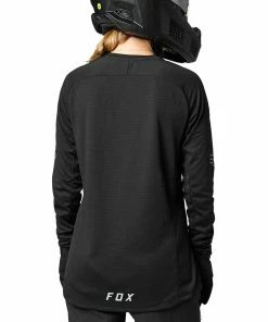 MAILLOT MANCHES LONGUES FOX WOMEN DEFEND BLACK 7 MAILLOT MANCHES LONGUES FOX WOMEN DEFEND BLACK -Transmission vélo de route Ventes 2023 T21MTMLFOXWDEBK 03 2000