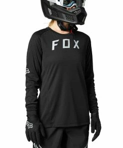MAILLOT MANCHES LONGUES FOX WOMEN DEFEND BLACK