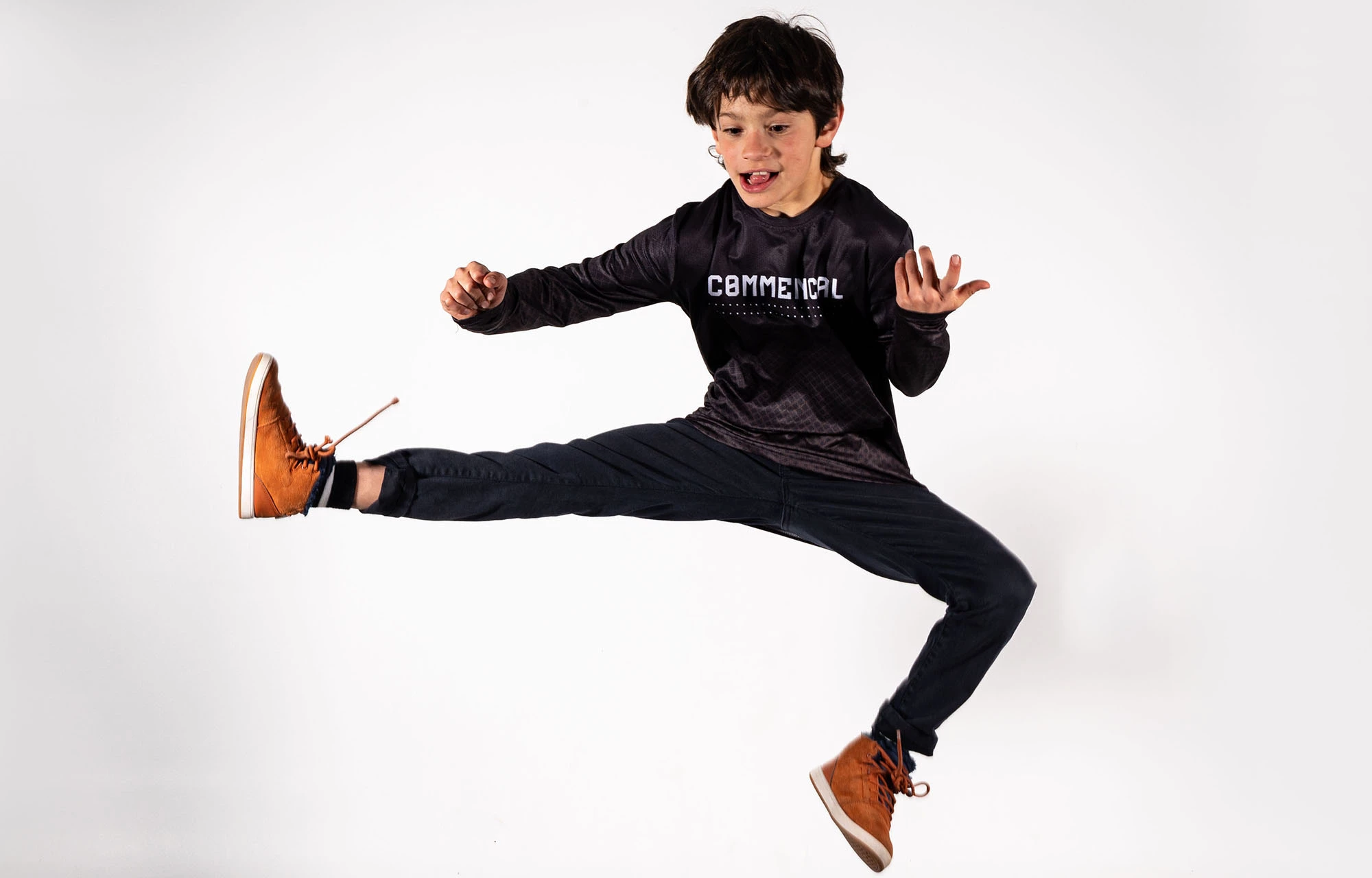 MAILLOT KIDS COMMENCAL AMAURY BLACK 3 MAILLOT KIDS COMMENCAL AMAURY BLACK – Image 3