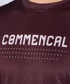 MAILLOT COMMENCAL MANCHES LONGUES PURPLE -Transmission vélo de route Ventes 2023 T21MTMLSP 02 2000