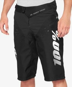 SHORT 100% R-CORE BLACK/WHITE