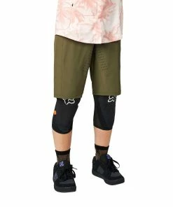 SHORT FOX WOMEN FLEXAIR LITE NO LINER OLIVE GREEN